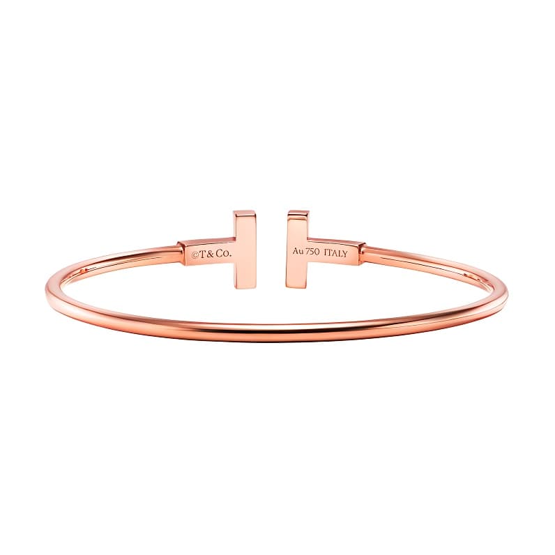 Браслет Tiffany & Co. T Series Black Onyx Bangle - изображение 2
