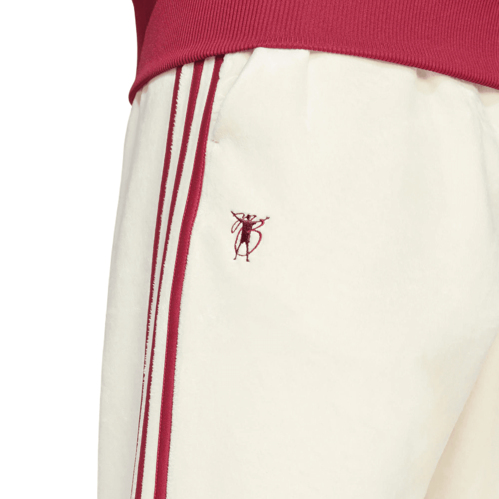 Штаны Adidas Originals Jude Bellingham Повседневные Штаны Мужские Айвори Белый - изображение 6