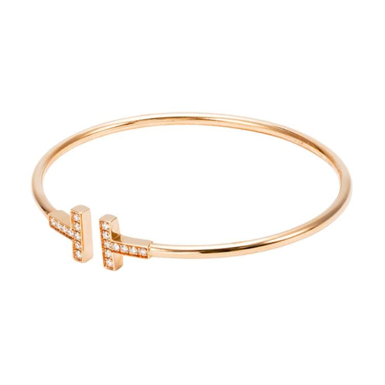 Браслет Tiffany & Co. T Series Rose Gold Bracelet - изображение 2