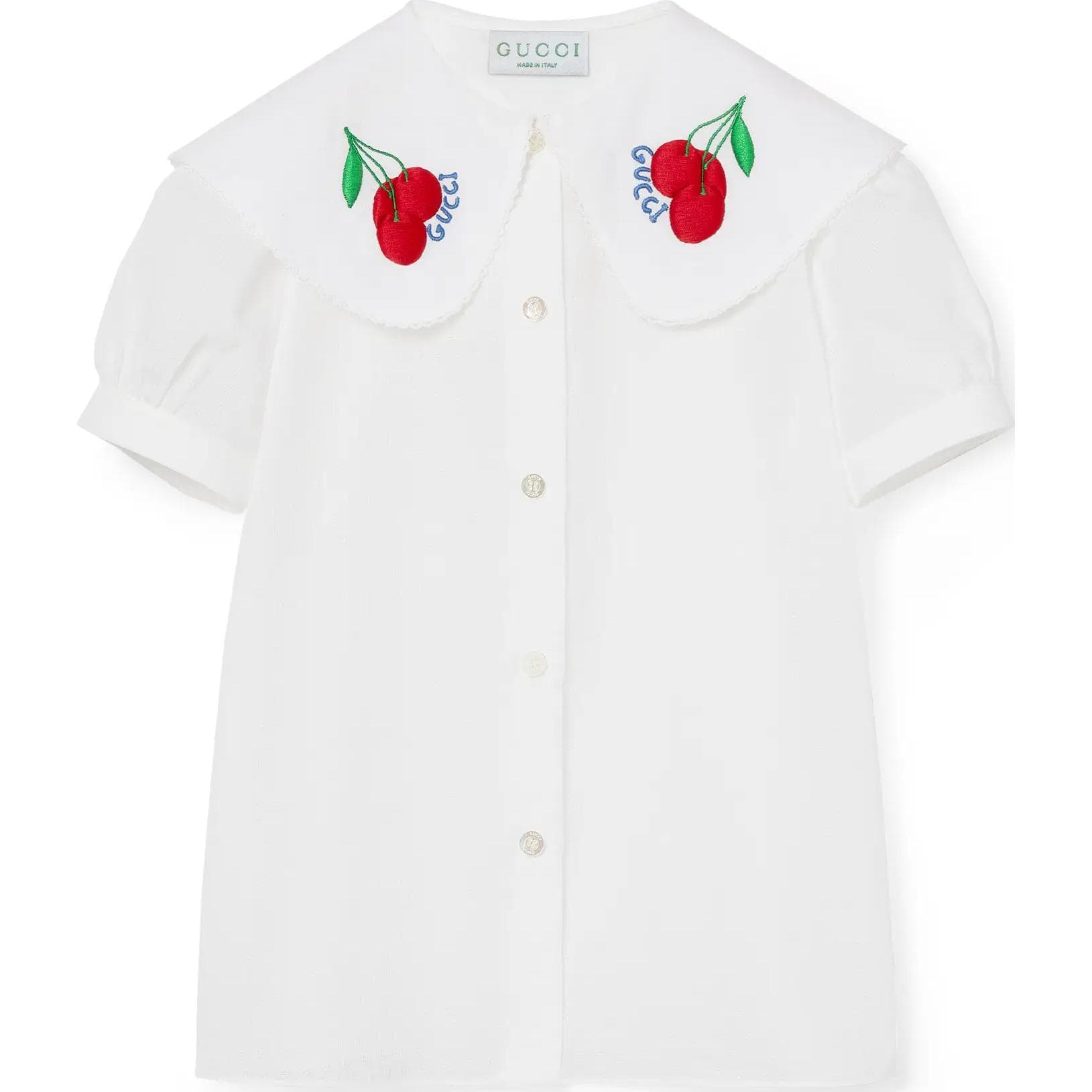 Gucci Белый Kids Повседневный Рубашки - изображение 1