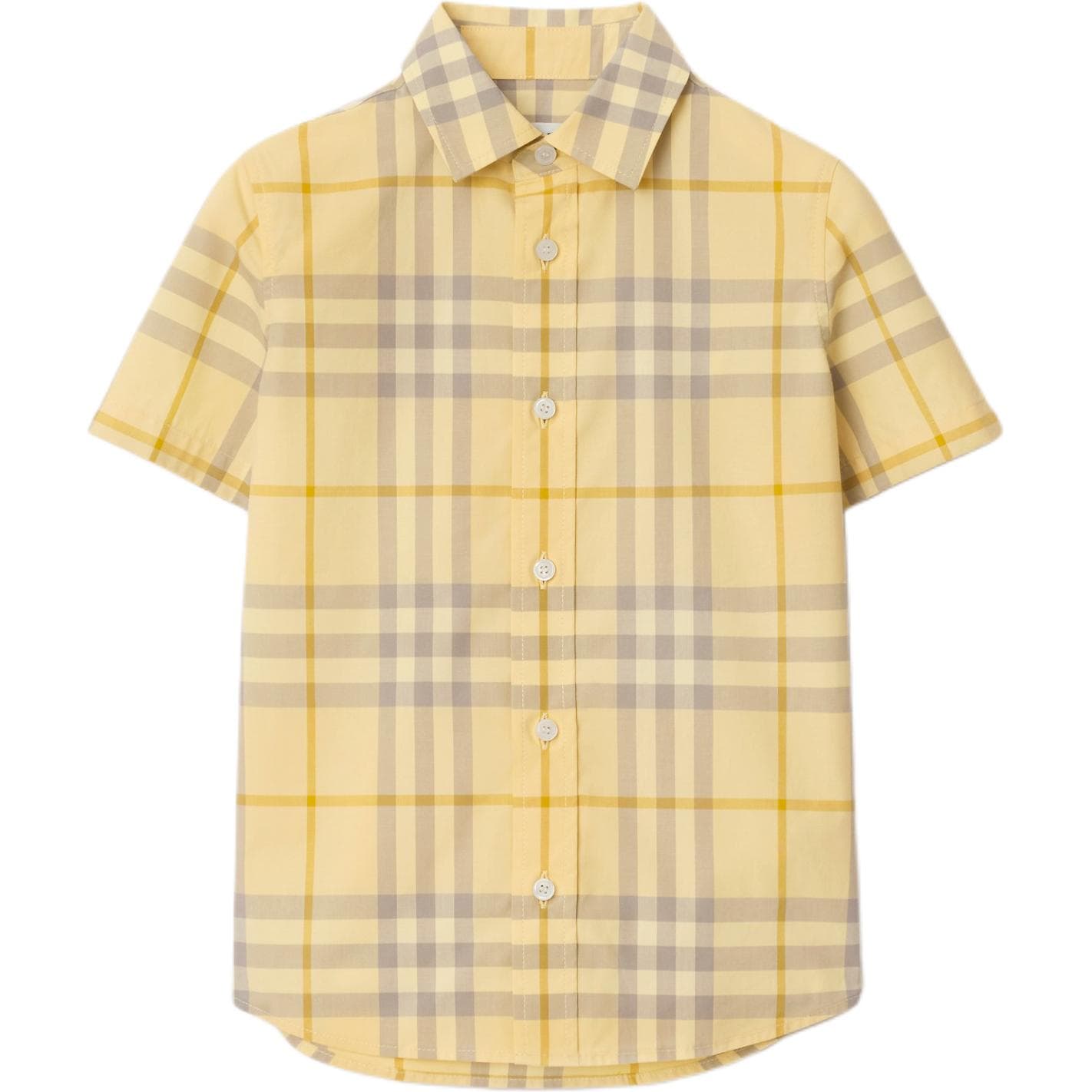Burberry Рубашки Летние Детские Желтые - изображение 1