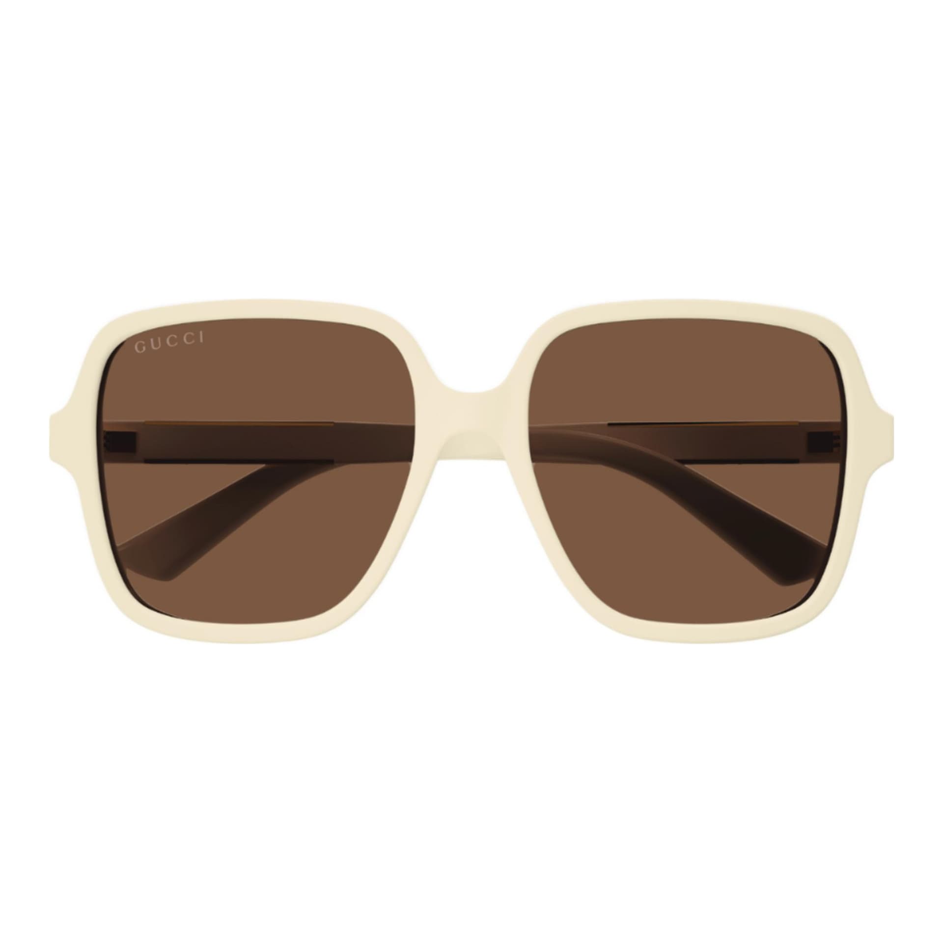 Солнцезащитные очки Gucci Classic Square Sunglasses White - изображение 3