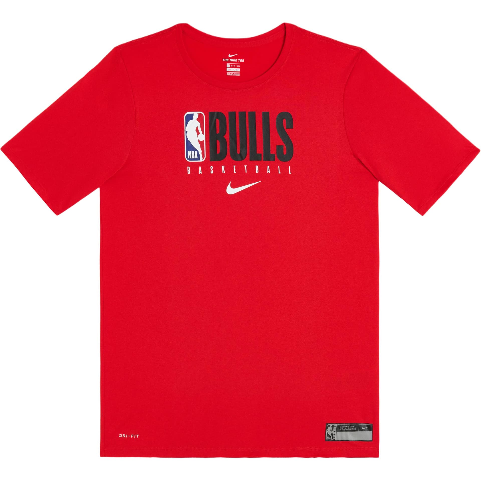 Футболка Nike NBA Dri-FIT Chicago Bulls Tee Red Youth - изображение 1