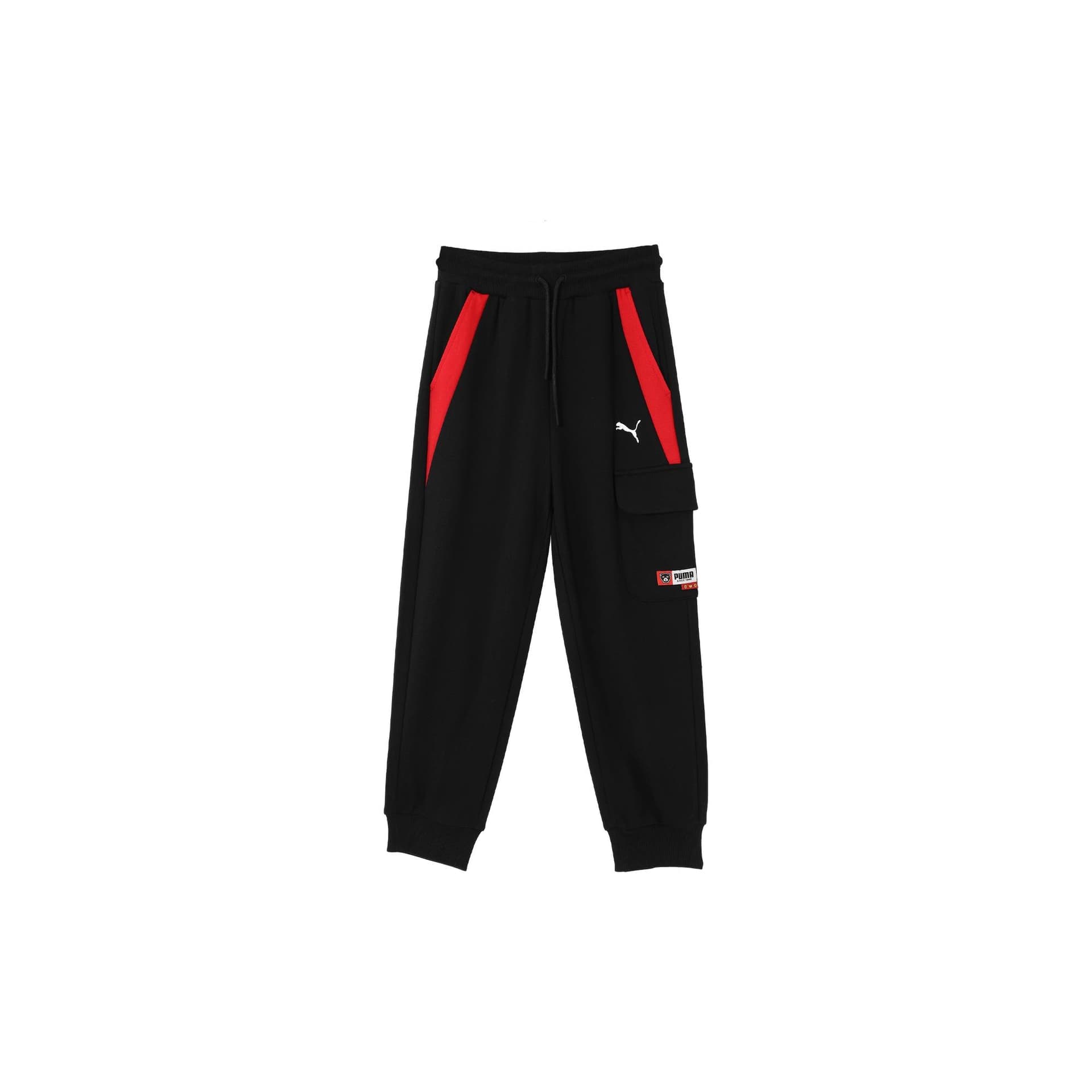 PUMA Черный Kids Спортивные трикотажные брюки - изображение 1