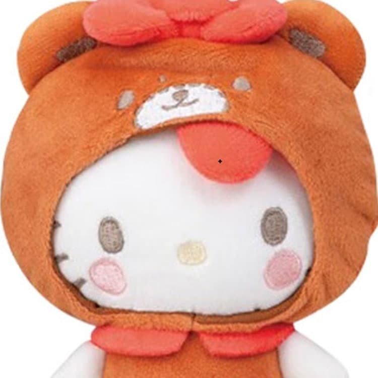 Санрио Avai Collaboration 50th Anniversary Limited Edition Кукла Hello Kitty Плюшевый Украшение 14 см Длина Тела - изображение 2