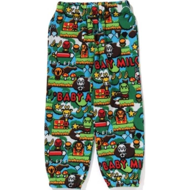 A BATHING APE Спортивные трикотажные брюки Многоцветный Детский - изображение 1