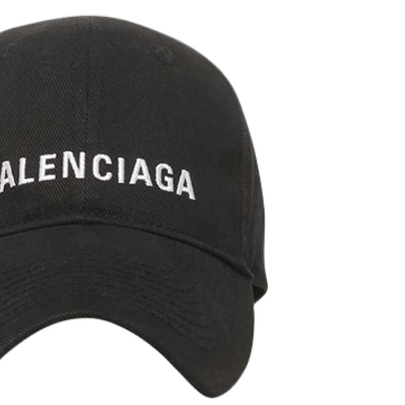 Кепка Balenciaga Хлопковые кепки унисекс черные - изображение 4