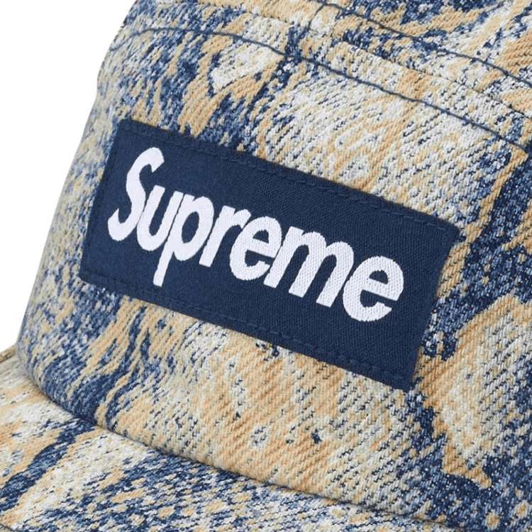 Кепка Supreme 100% хлопок Деним Кепки Унисекс Синий - изображение 3
