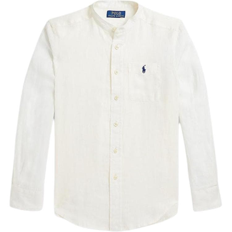 Polo Ralph Lauren Повседневный Рубашка Экрю Детский - изображение 1