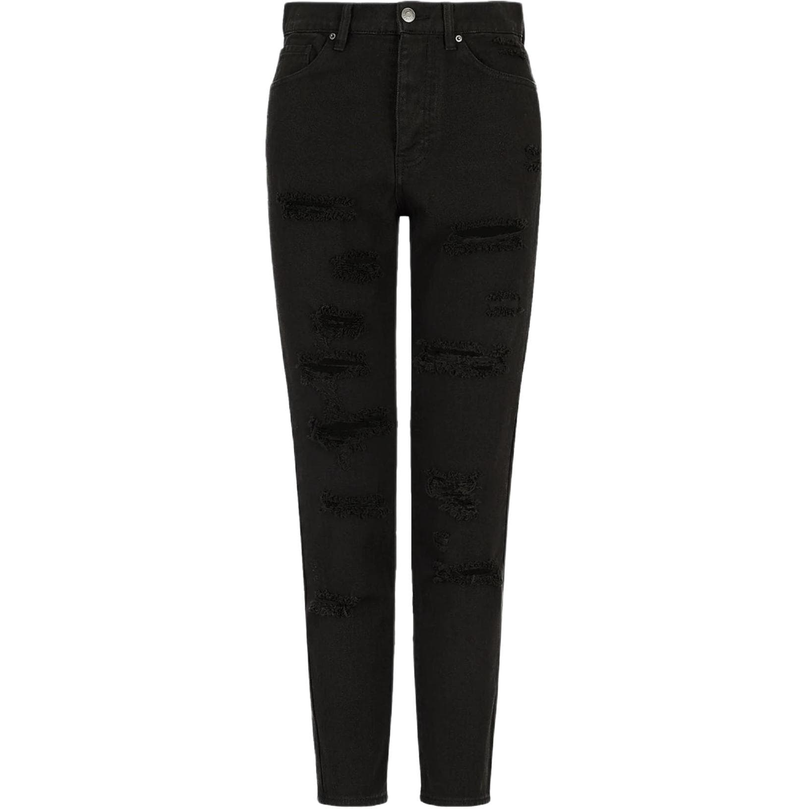 Джинсы EMPORIO ARMANI Джинсы Женские Черные - изображение 1