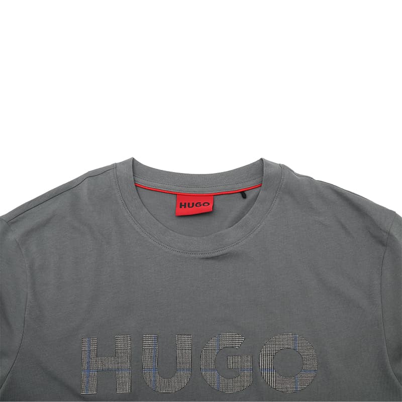 Футболка Hugo Boss SS25 T Рубашка Мужская Серого цвета - изображение 4