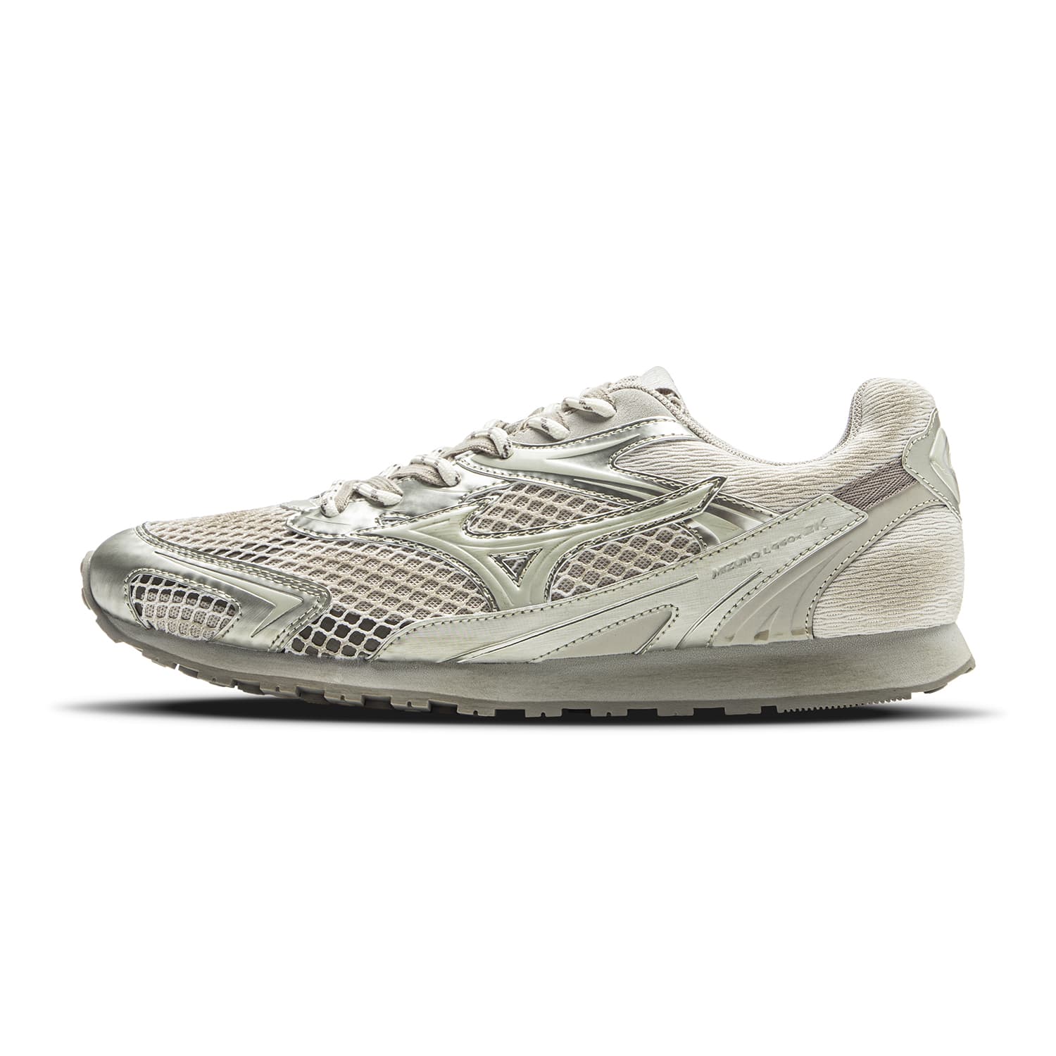 Кроссовки Mizuno LG 60S 2K 1,0 Low Топ Повседневная обувь Унисекс Waffle Золото - изображение 1