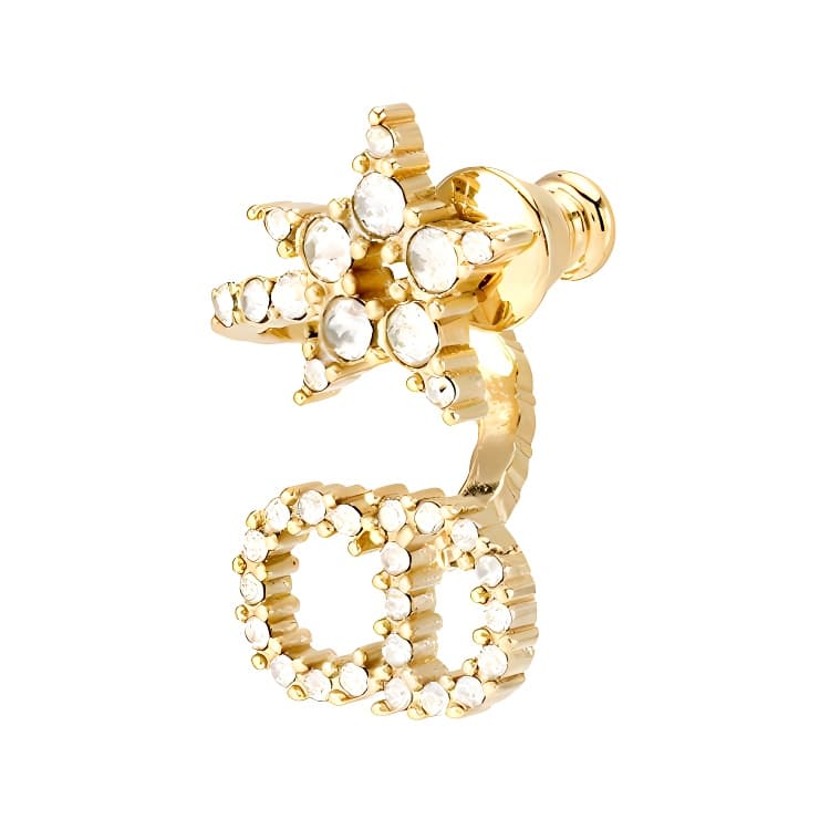 Серьги Dior Earrings Gold - изображение 2