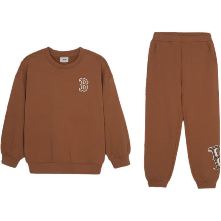 mlb Повседневные спортивные костюмы Classic Monogram Верблюжий цвет Детский - изображение 1