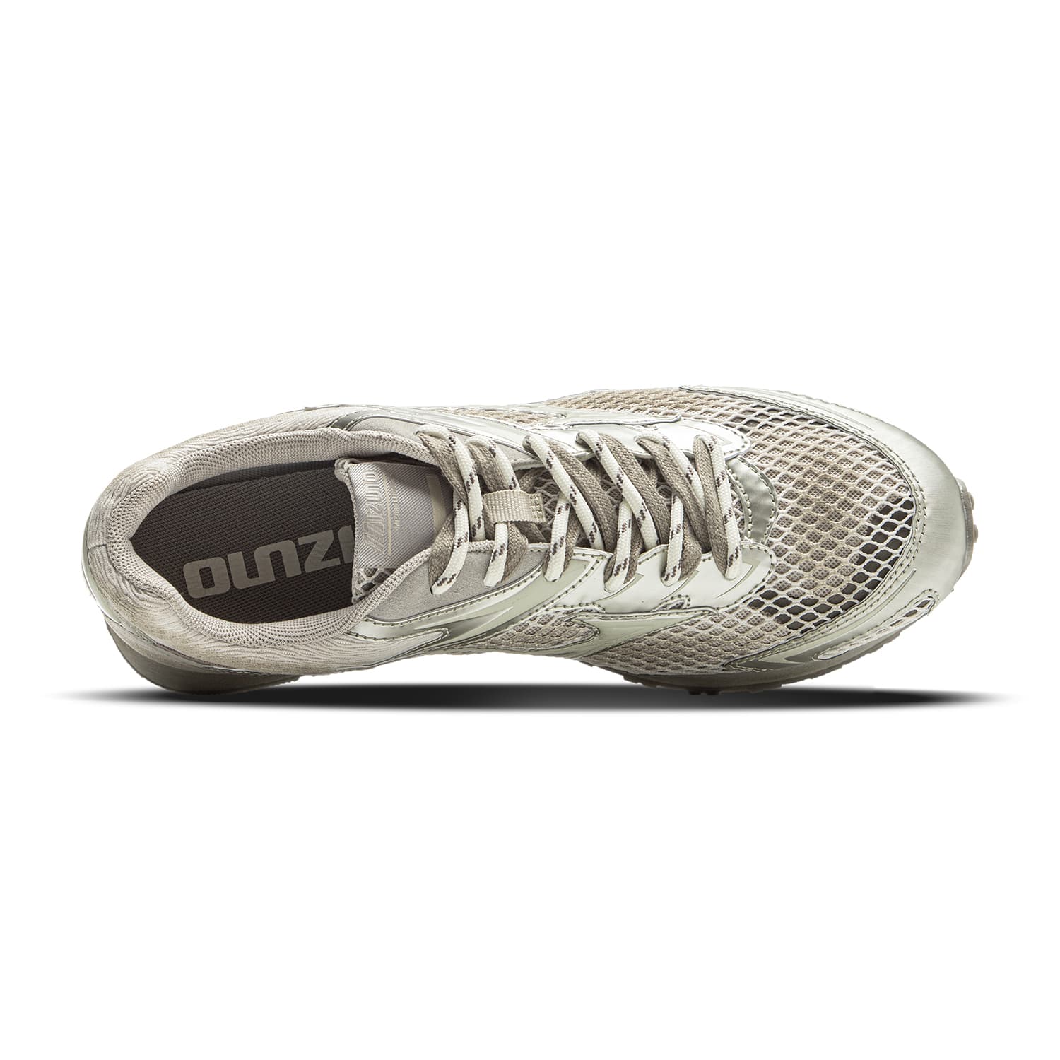 Кроссовки Mizuno LG 60S 2K 1,0 Low Топ Повседневная обувь Унисекс Waffle Золото - изображение 4