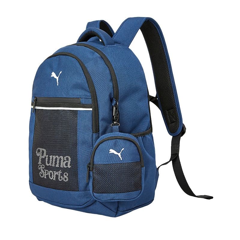 PUMA Ткань Рюкзак Стандартный (Standard) Детский Темно-Синий - изображение 1
