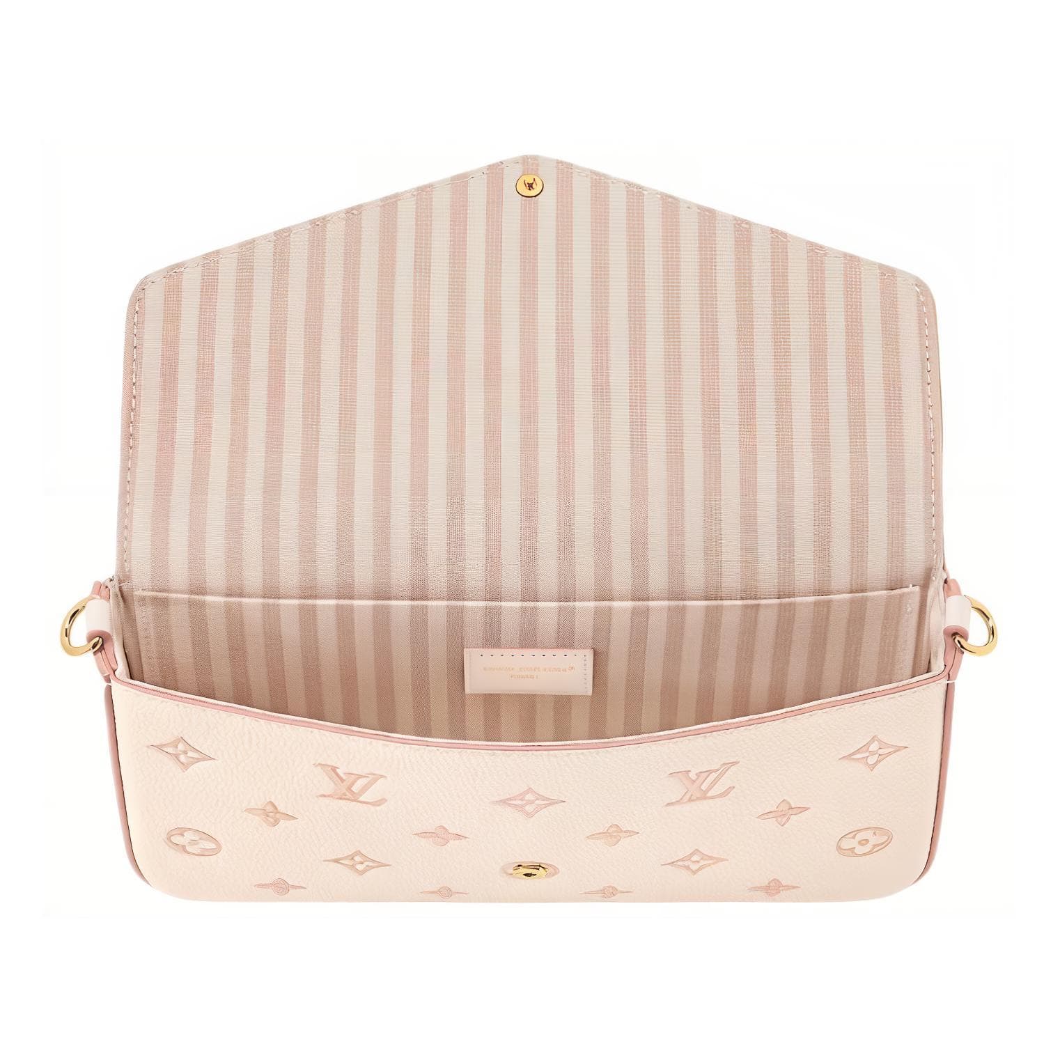 Сумка через плечо Louis Vuitton Pochette Félicie Beige - изображение 4
