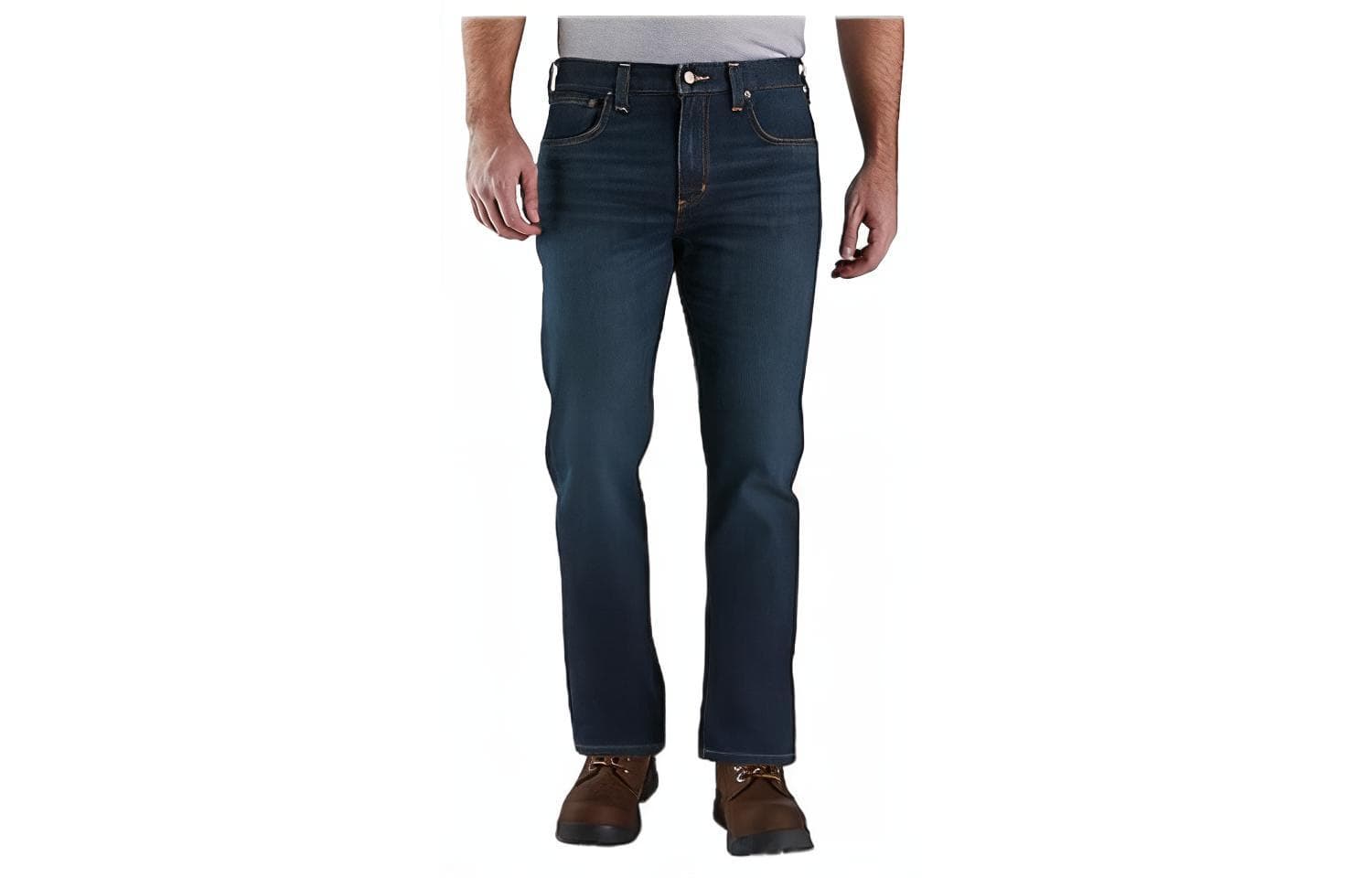 Штаны Carhartt 102804 RUGGED FLEX 5-POCKET JEAN RELAXED FIT - изображение 1