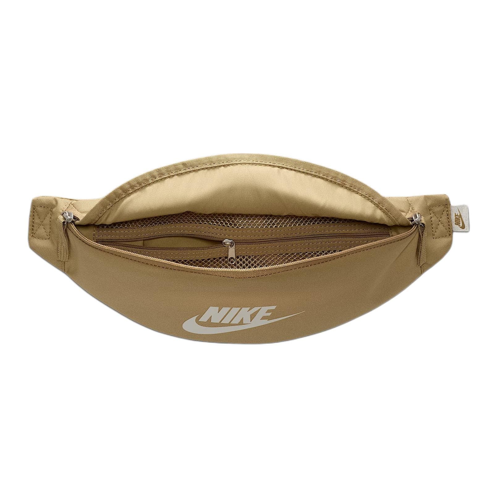 Поясная сумка Nike Heritage Полиэстеровая ткань Поясная сумка (бандана) Унисекс Бежевый - изображение 4