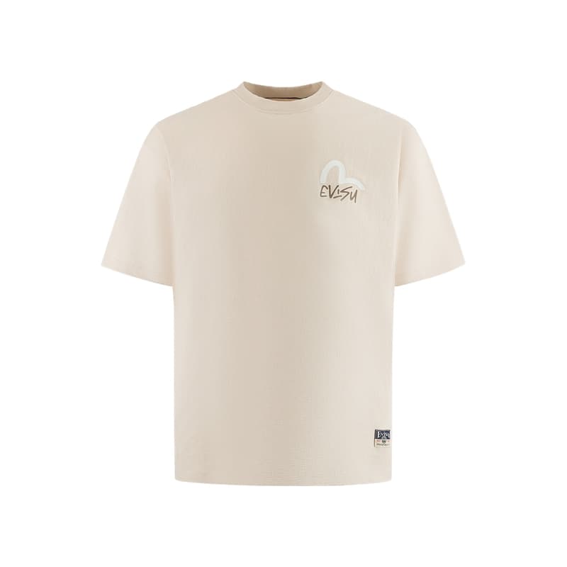 Футболка EVISU 2025 Летняя футболка мужская - изображение 2