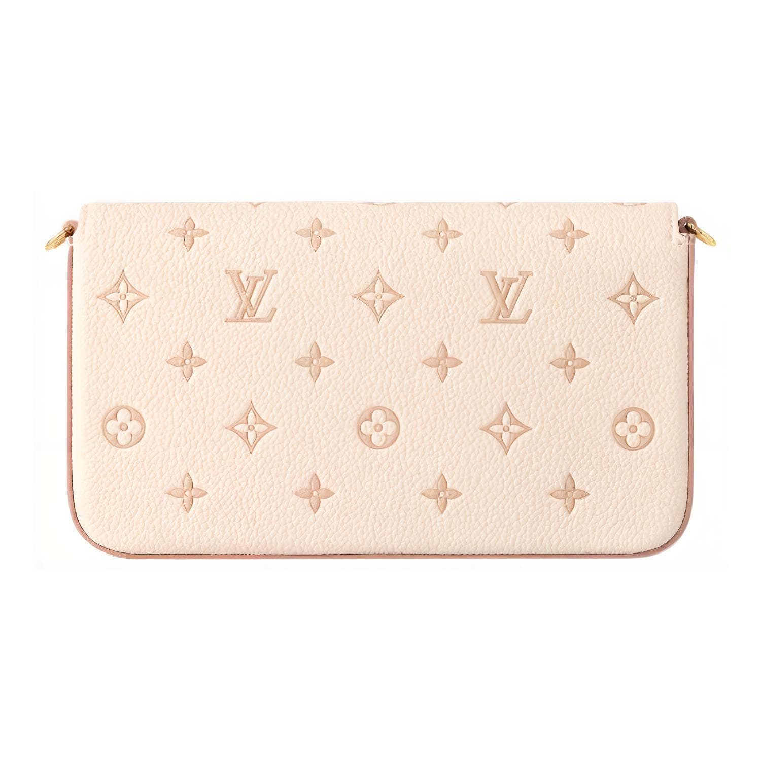 Сумка через плечо Louis Vuitton Pochette Félicie Beige - изображение 3