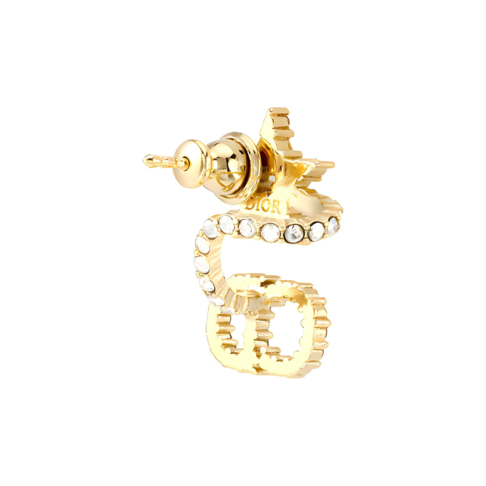 Серьги Dior Earrings Gold - изображение 3