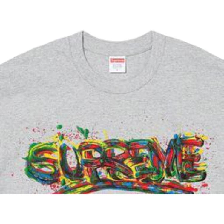 Футболка Supreme SS20 Week 1 Paint Logo Tee LogoT - изображение 3