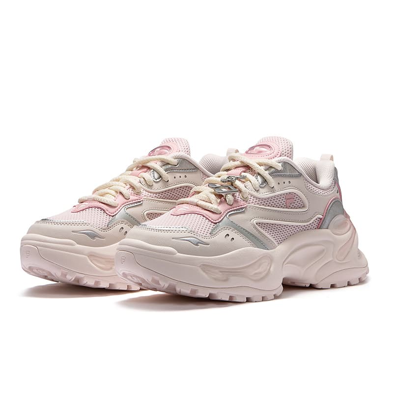 Кроссовки FILA FUSION EVA Gummies Low Топ Массивные кроссовки Женские Розовый - изображение 3