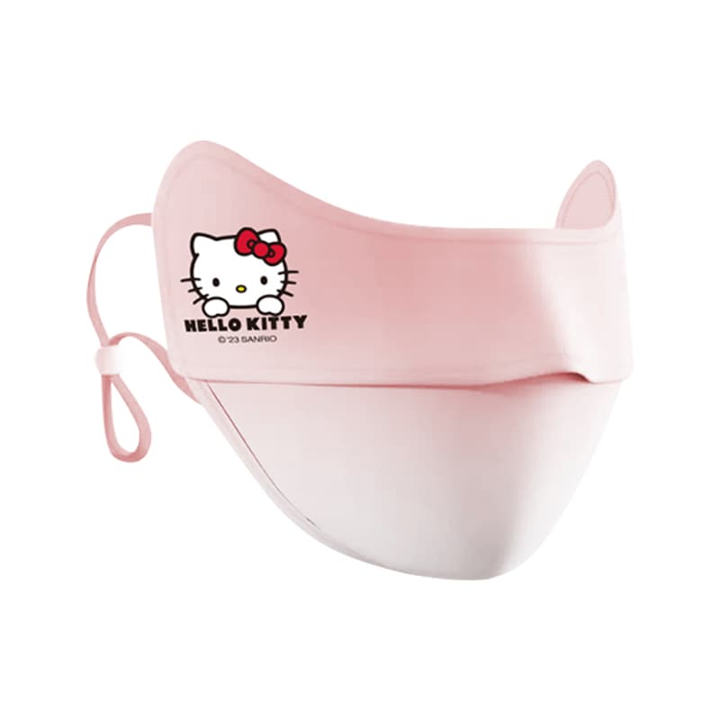 Sanrio x Куроми x Hello Kitty Тонкий солнцезащитный дышащий маски с UV-защитой 100% полиамид детский - изображение 2