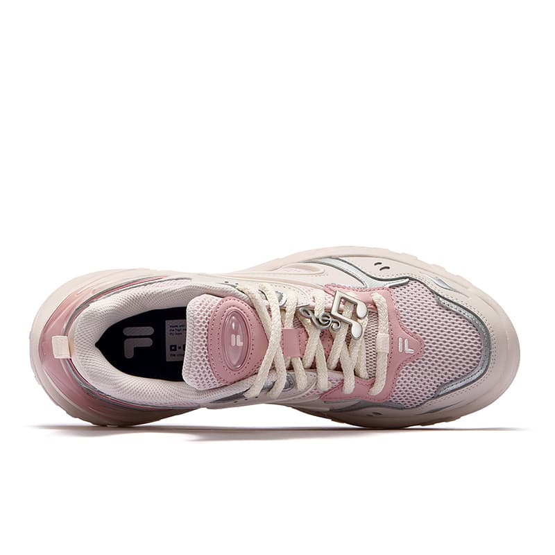 Кроссовки FILA FUSION EVA Gummies Low Топ Массивные кроссовки Женские Розовый - изображение 4