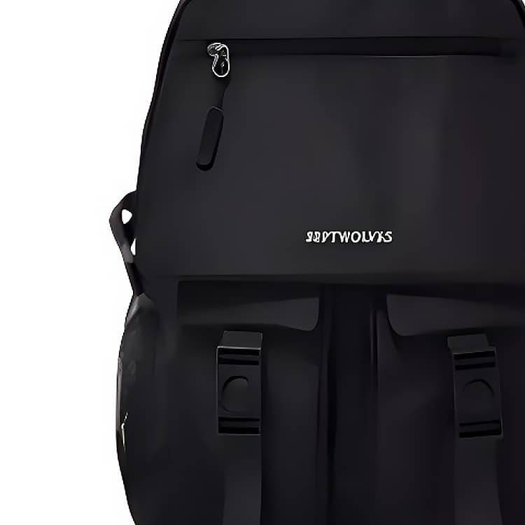 Рюкзак SEPTWOLVES Oxford Backpack Medium Men's Black SEPTWOLVES Оксфорд Рюкзак Средний Мужской Черный - изображение 5