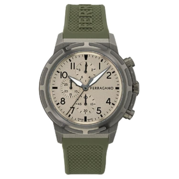 Механические часы FERRAGAMO SPORT CHRONO 44mm 100 - изображение 1