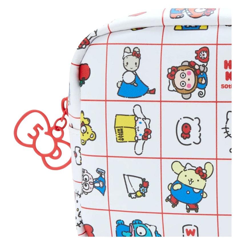 Сумка Sanrio PU (полиуретан) Сумка Мини Женская Белая и Многоцветная - изображение 7
