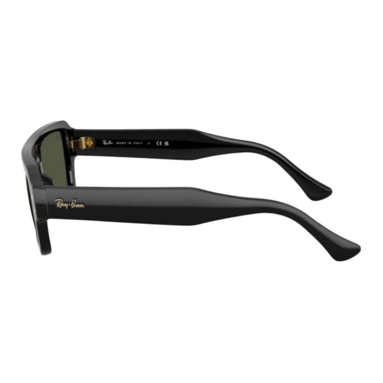 Солнцезащитные очки RayBan Пластиковая оправа прямоугольные солнцезащитные очки унисекс черный - изображение 3