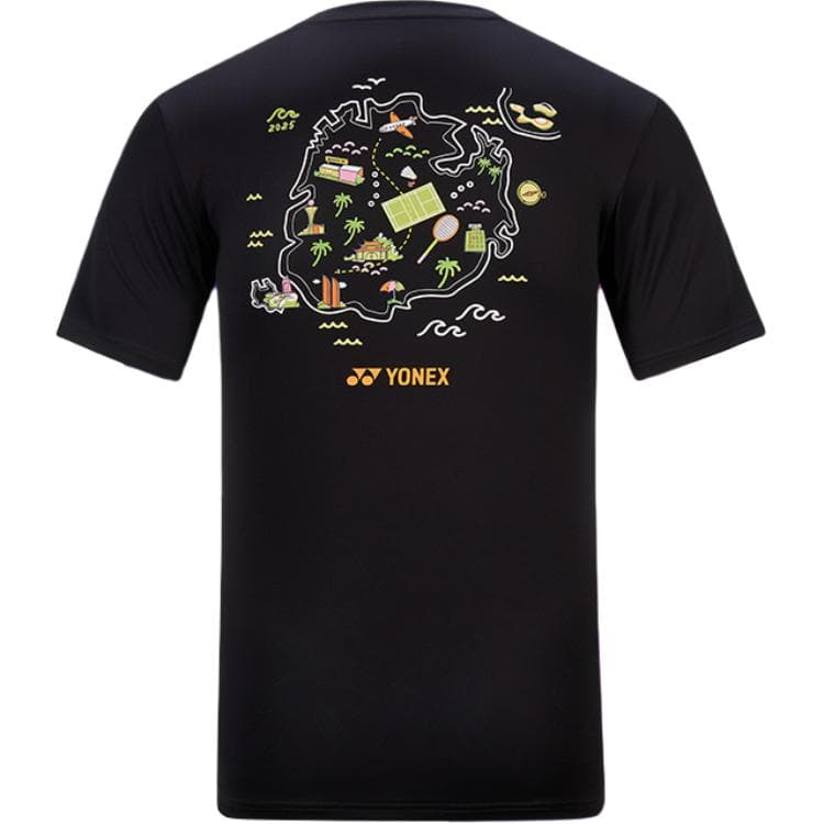 YONEX Падел-бадминтон Джерси Унисекс Черный - изображение 2