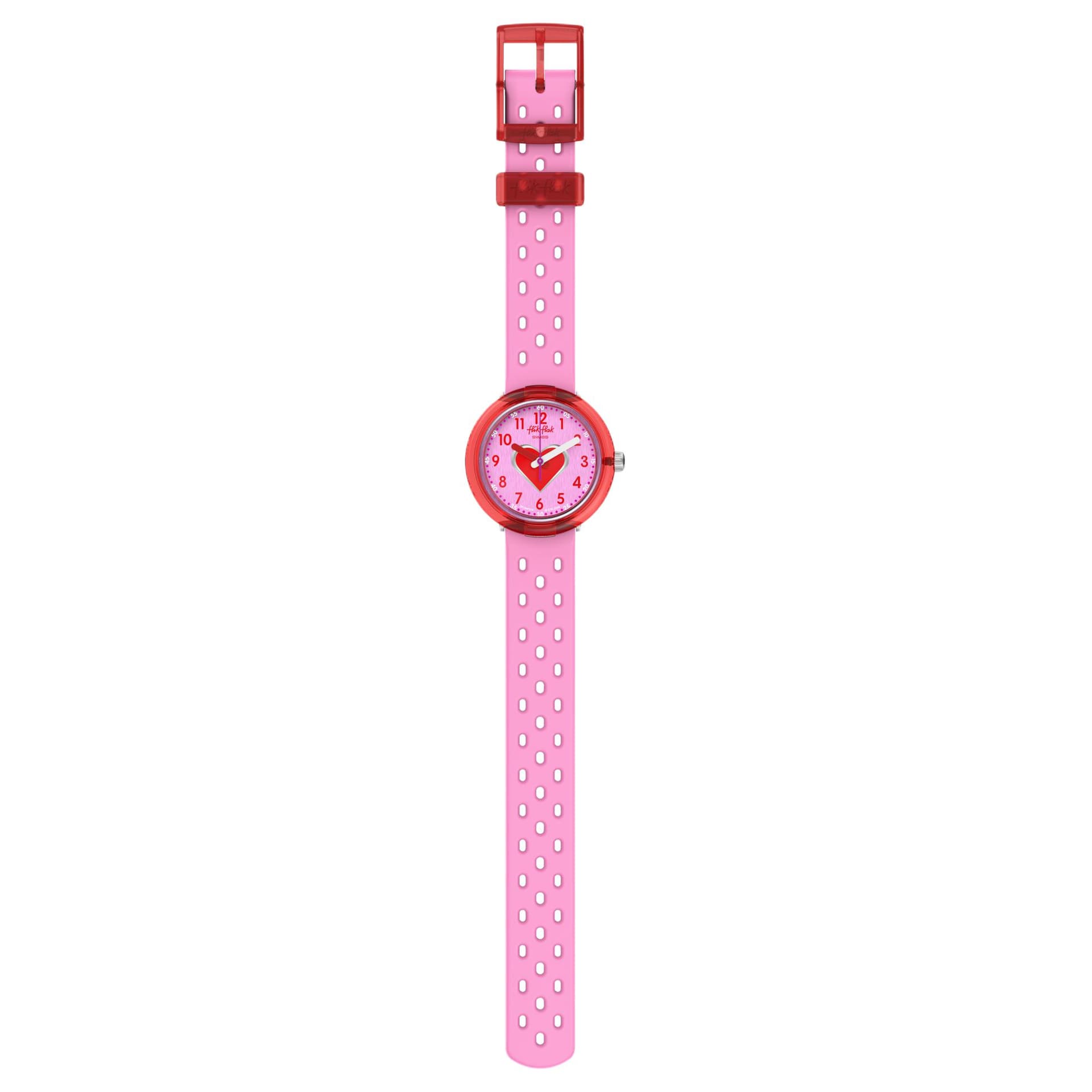 Часы SWATCH FLIK FLAK BUBBLY HOURS Кварцевый механизм 30 м Водонепроницаемые Женские Часы 31,85 мм Розовый Циферблат Часов - изображение 3