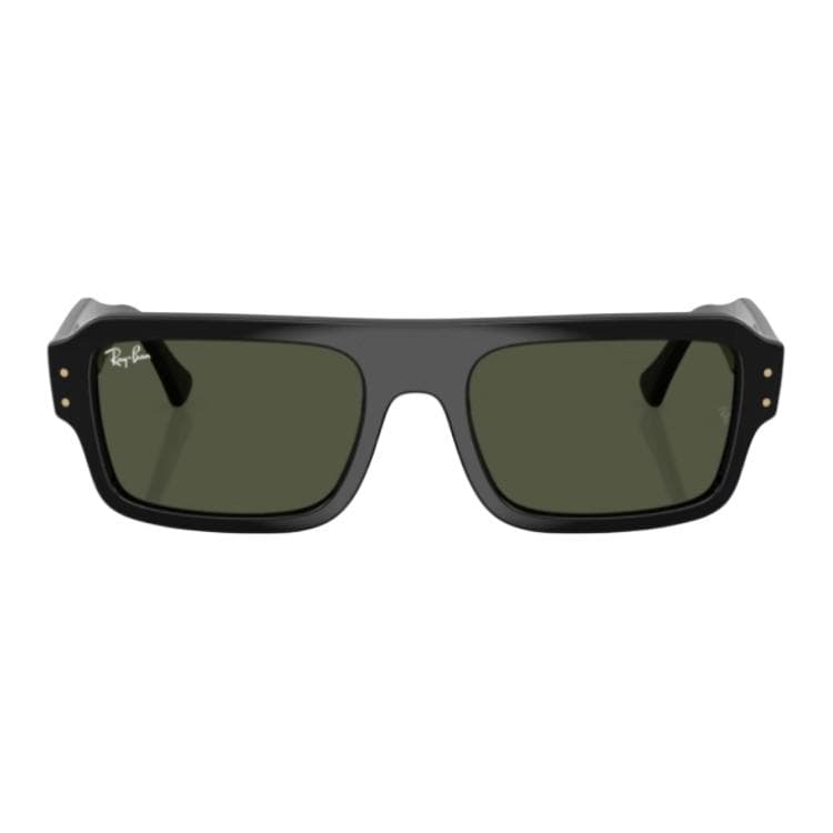Солнцезащитные очки RayBan Пластиковая оправа прямоугольные солнцезащитные очки унисекс черный - изображение 2