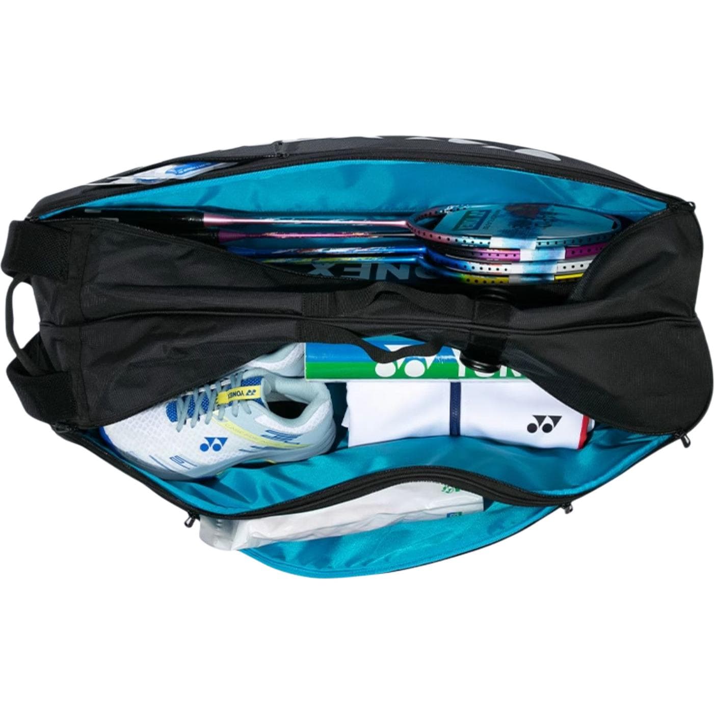 Спортивная сумка YONEX Искусственная кожа Спортивные сумки Обычный (стандартный) Унисекс Аква-синий - изображение 3