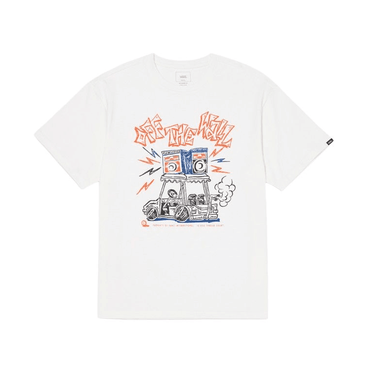 Футболка Vans SpeakerGFX T-Shirt Унисекс Белый - изображение 1