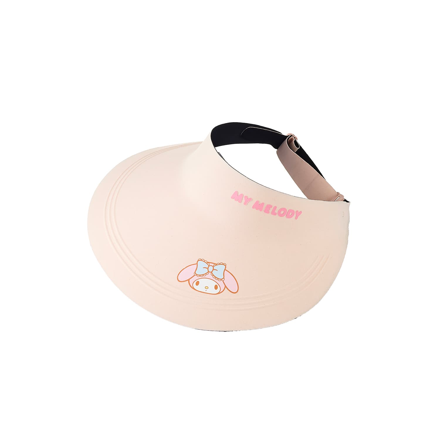 Sanrio My Melody Шляпа с принтом My Melody, милая и симпатичная, модная, универсальная, солнцезащитная, UV-защита, привлекательная, для школьников, 100% полиамид, детский - изображение 1