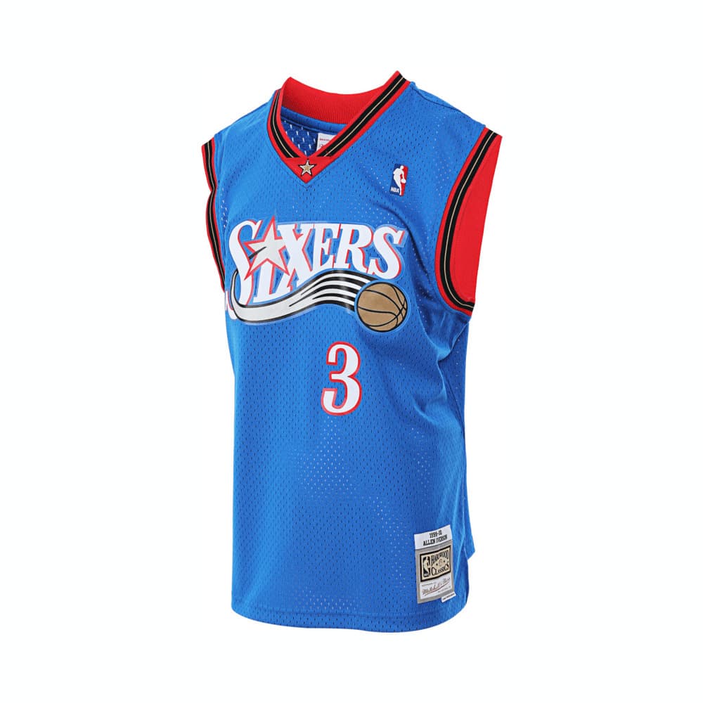 Баскетбольная майка Mitchell Ness NBA SW 1999-00 76 3 - изображение 1