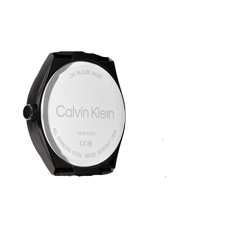 Механические часы Calvin Klein Мужские часы Кварцевый механизм Черный циферблат - изображение 5