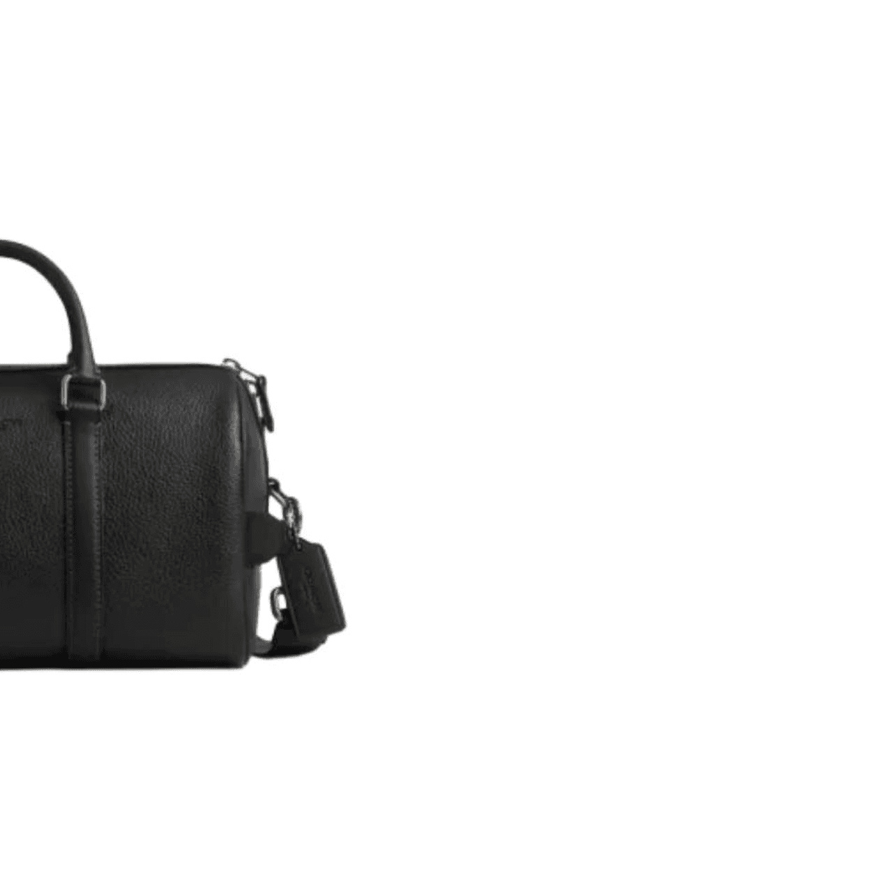 COACH Venturer Коровья кожа Большая дорожная сумка Мужская Черная - изображение 3