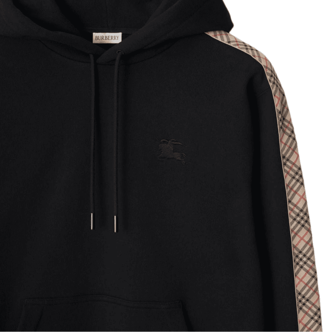 Худи Burberry SS25 ХаньФу Худи-Платье Мужское Черное - изображение 2