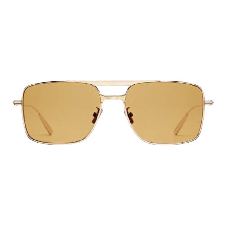 Солнцезащитные очки DIOR Металлические Aviator Солнцезащитные очки Унисекс Золото - изображение 2