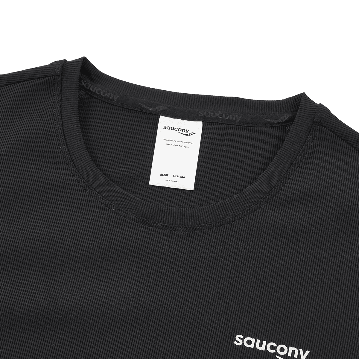 Футболка Saucony T-Shirt Женская Глубокий Черный - изображение 3
