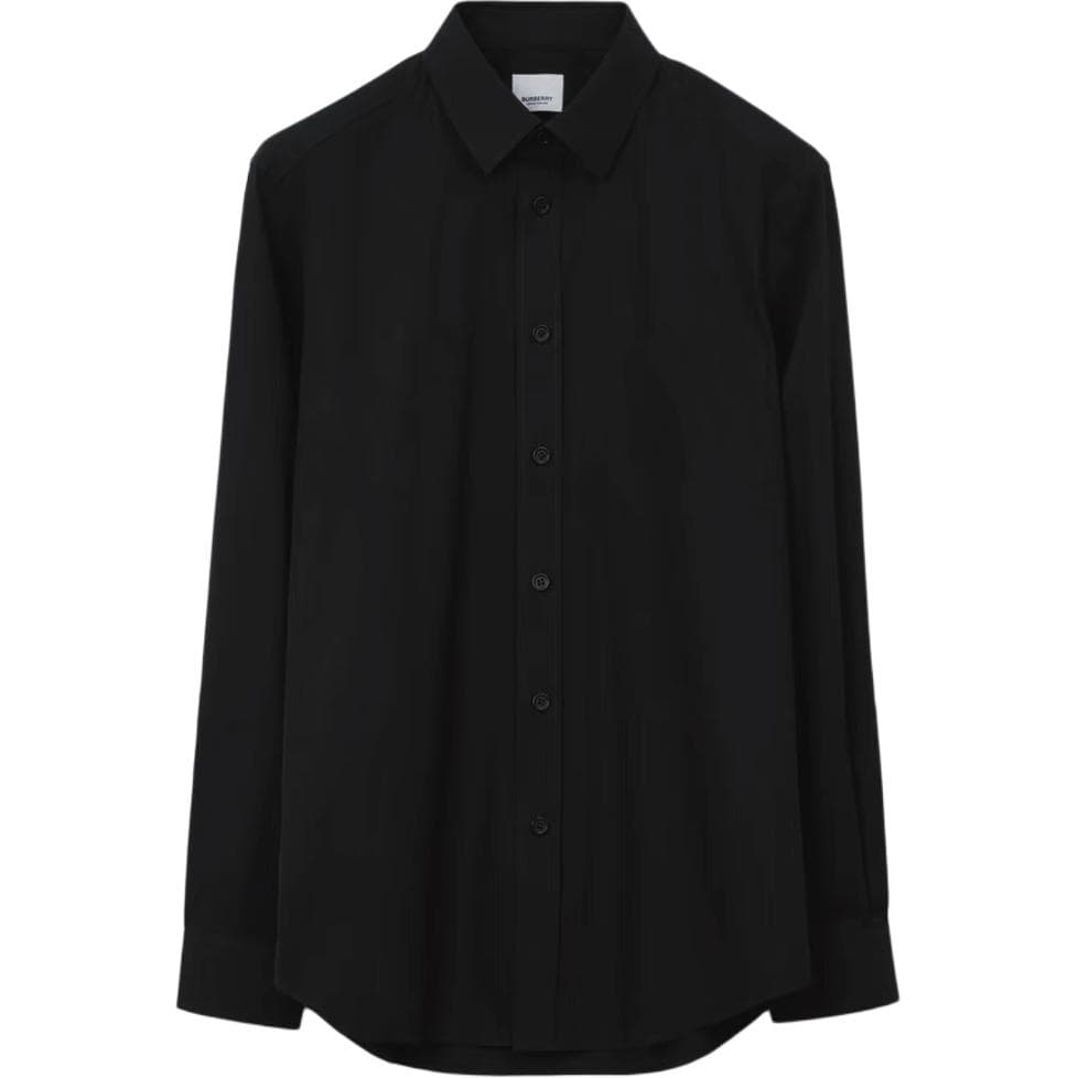 Рубашка Burberry SS24 Рубашка Мужская Черная - изображение 1