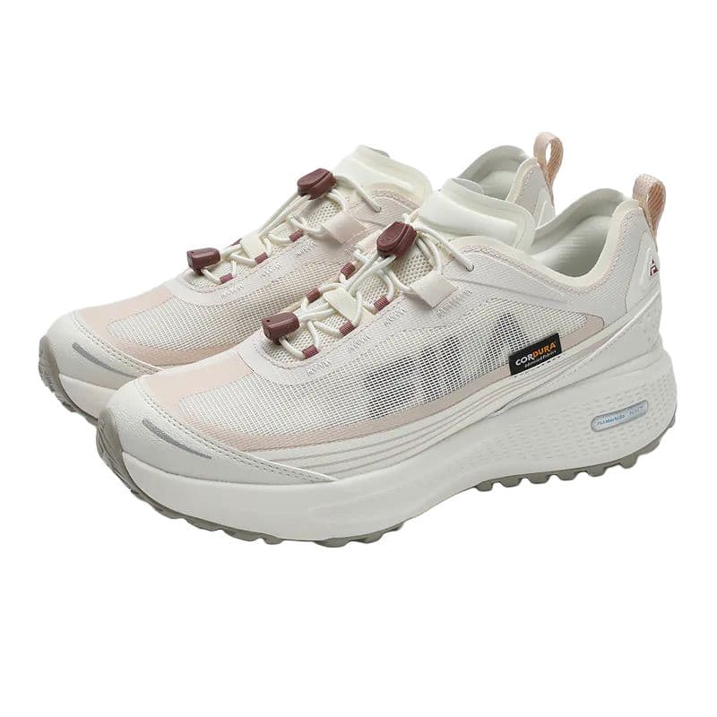 Кроссовки для бега FILA NUVOLE 3 Устойчивые к истиранию низкие кроссовки для бега по пересеченной местности Женские Белые Розовые - изображение 3
