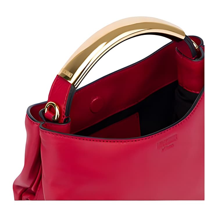 Сумка Moschino Snake Year Limited Shoulder Bag Red - изображение 5