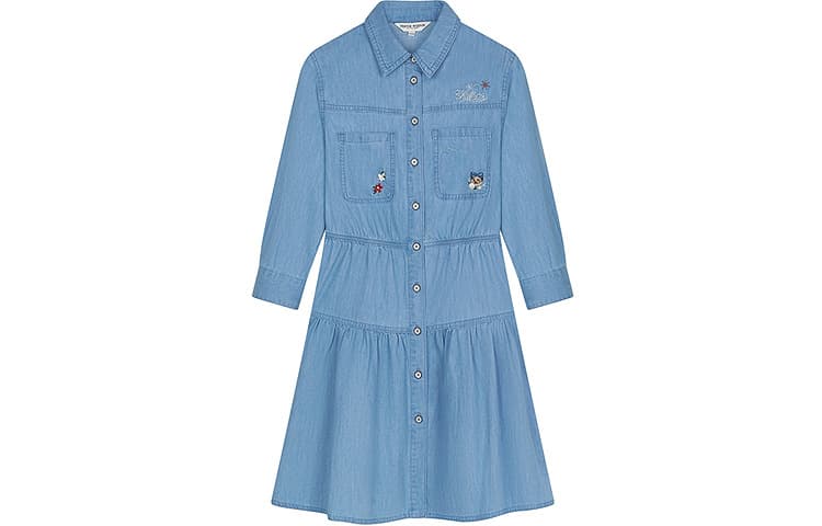 Платье Teenie Weenie Длинный Sleeved Платье Женские - изображение 1